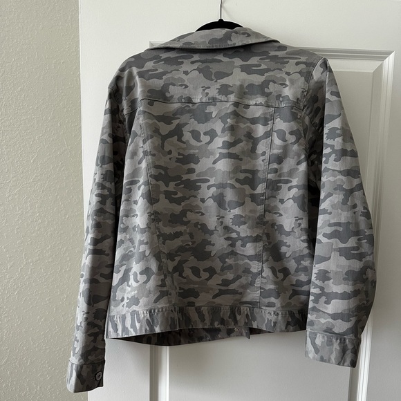Belle Kim Gravel - Gravel Camo Jean Jacket Stretch - Picture 2 of 3